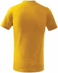 Barnens klassiska T-shirt, gul Barnens klassiska T-shirt, gul