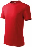 Barnens klassiska T-shirt, röd Barnens klassiska T-shirt, röd