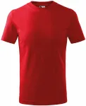 Barnens klassiska T-shirt, röd Barnens klassiska T-shirt, röd