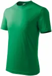 Barns enkla T-shirt, gräsgrön