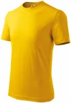 Barns enkla T-shirt, gul