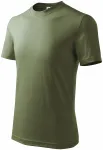 Barns enkla T-shirt, khaki Barns enkla T-shirt, khaki
