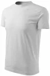 Barns enkla T-shirt, ljusgrå marmor