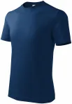 Barns enkla T-shirt, midnattsblå Barns enkla T-shirt, midnattsblå