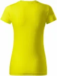 Dam enkel T-shirt, citrongul Dam enkel T-shirt, citrongul