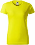 Dam enkel T-shirt, citrongul Dam enkel T-shirt, citrongul