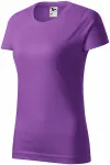 Dam enkel T-shirt, lila