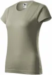 Dam enkel T-shirt, ljus khaki Dam enkel T-shirt, ljus khaki