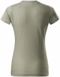 Dam enkel T-shirt, ljus khaki Dam enkel T-shirt, ljus khaki