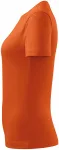 Dam enkel T-shirt, orange Dam enkel T-shirt, orange