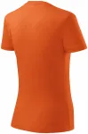 Dam enkel T-shirt, orange Dam enkel T-shirt, orange