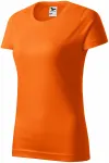 Dam enkel T-shirt, orange Dam enkel T-shirt, orange