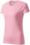 Dam enkel T-shirt, rosa