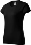Dam enkel T-shirt, svart