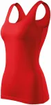Dam singlet, röd
