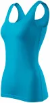 Dam singlet, turkos
