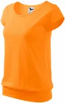 Damer trendig T-shirt, mandarin