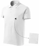 Elegant polotröja för män, vit