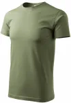 Enkel T-shirt för män, khaki