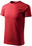Enkel T-shirt för män, röd