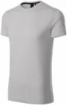 Exklusiv herr-T-shirt, silvergrå