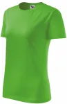 Klassisk T-shirt för damer, äppelgrön