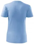 Klassisk T-shirt för damer, himmelsblå Klassisk T-shirt för damer, himmelsblå