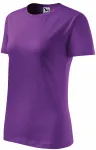 Klassisk T-shirt för damer, lila