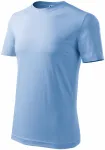 Klassisk T-shirt herr, himmelsblå
