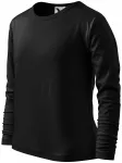 Långärmad T-shirt för barn, svart