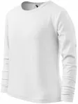 Långärmad T-shirt för barn, vit