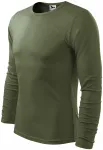 Långärmad T-shirt herr, khaki