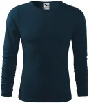 Långärmad T-shirt herr, mörkblå Långärmad T-shirt herr, mörkblå