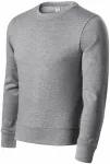 Lätt sweatshirt, mörkgrå marmor