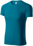 Lätt T-shirt med korta ärmar, petrol blue