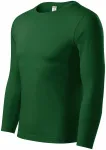 Lätt T-shirt med långa ärmar, grön på flaska