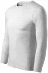 Lätt T-shirt med långa ärmar, ljusgrå marmor
