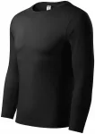 Lätt T-shirt med långa ärmar, svart