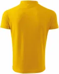 Lös pikétröja för män, gul Lös pikétröja för män, gul