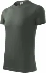 Mäns fashionabla T-shirt, mörk skiffer