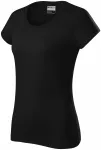 Slitstark damt-shirt, svart