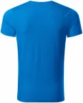 T-shirt herr dekorerad, havsblå T-shirt herr dekorerad, havsblå