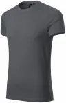 T-shirt herr dekorerad, ljusgrå