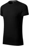 T-shirt herr dekorerad, svart