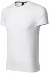 T-shirt herr dekorerad, vit