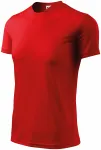 T-shirt med asymmetrisk ringning, röd