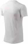 T-shirt med asymmetrisk ringning, vit T-shirt med asymmetrisk ringning, vit