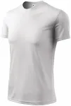 T-shirt med asymmetrisk ringning, vit T-shirt med asymmetrisk ringning, vit