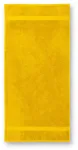Tung bomullshandduk, 70x140cm, gul