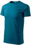 Unisex högre vikt T-shirt, petrol blue